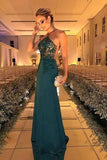 Halter Beaded Evening Dress Fashion Prom Dress Sexy Custom Made Prom Dresses JS606