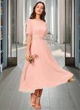 Alejandra A-Line Knee-Length Bridesmaid Dress UKP0012894