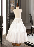 Mackenzie Ball-Gown/PrincessScoopNeckFloor-LengthTulleJuniorBridesmaidDressWithSashBeading#136423 UKP0013615