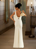 Kathy Trumpet/Mermaid Scoop Neck Floor-Length Wedding Dress UKP0013727