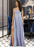 Fernanda Ball-Gown/Princess Sweetheart Floor-Length Satin Prom Dresses With Split Front Pockets UKP0014454