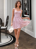 Bailee A-Line V-neck Short/Mini Homecoming Dress UKP0015488