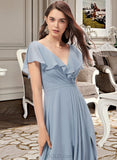 Dahlia A-line V-Neck Dresses UKP0015539