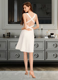 Melissa A-line V-Neck Dresses UKP0015620