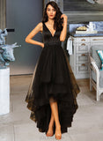 Sal V-Neck Tulle Dresses UKP0015686