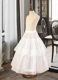 Savanna Ball-Gown/Princess Floor-length Flower Girl Dress - Tulle Sleeveless Scoop Neck With Beading (Petticoat NOT included) UKP0016009