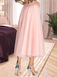 Fernanda A-line Tea-Length Tulle Cocktail Dress UKP0016318