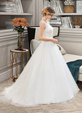 Lauren Ball-Gown/Princess Sweep Train Organza Satin Lace Wedding Dress With Beading Sequins UKP0017025