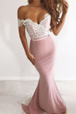 Charming Prom Dress Off The Shoulder Evening Dress