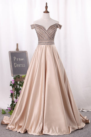 New Arrival Satin Evening Dresses