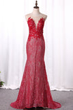 Prom Dresses Mermaid Scoop Lace With Applique Detachable