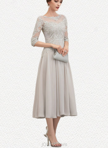 Chasity A-line Scoop Illusion Chiffon Lace Cocktail Dress With Beading Sequins UKP0021022