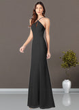 Nova Mermaid Chiffon Floor-Length Dress SJSP0019766