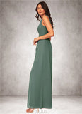 Gabriella A-Line Chiffon Floor-Length Dress SJSP0019655