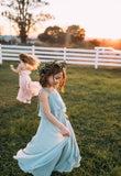 Flower Girl Dresses A-Line Chiffon Cheap Girl Dresses