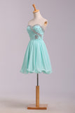 Homecoming Dresses A Line Short/Mini Chiffon