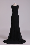 Scoop Mermaid Prom Dresses/Evening Dresses Zipper Back New