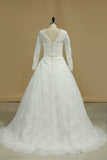 Latest Style Wedding Dresses Scoop A-Line Chapel Train