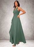 Gabriella A-Line Chiffon Floor-Length Dress SJSP0019655