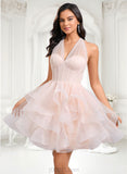 Kaiya Ball-Gown/Princess Sweetheart Short Tulle Homecoming Dress JLP0025667