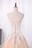 Sweetheart A Line Wedding Dresses With Applique