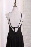 A Line Spaghetti Straps Spandex Cocktail Dresses Short/Mini Open Back