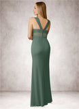 Bella Mermaid Sweetheart Neckline Mesh Floor-Length Dress SJSP0019758