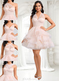 Kaiya Ball-Gown/Princess Sweetheart Short Tulle Homecoming Dress JLP0025667