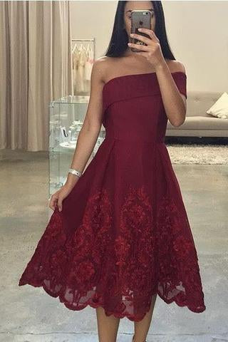 Sexy Short Asymmetric Neck One Shoulder Knee Length Formal Dress Prom Dresses JS677