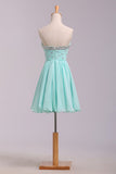 Homecoming Dresses A Line Short/Mini Chiffon