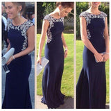 Long Sleeves V-neck Tulle Prom Dress with Detachable Train PG 237