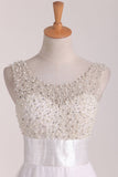 Homecoming Dresses Scoop Beaded Bodice A Line Lace