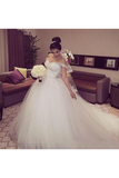 Charming Off The Shoulder Wedding Dresses Elegant SJSPBB4F72M