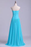 Bridesmaid Dresses/Prom Dresses A-Line Sweetheart Floor-Length Chiffon