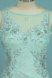 Prom Dresses Mermaid Scoop With Applique And Beads Lace