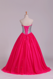 Quinceanera Dresses Sweetheart Ball Gown Floor-Length Beaded Bodice