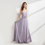 Long A Line Modern Prom Dress Sexy Backless Fashion Party Dress