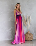 Fashion A-Line Sleeveless V Neck Special Long Prom Dresses Evening Dresses