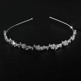 Fashion Crystal Elegant Leaf Design Headpiece Hair Accessories