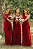 Charming Long A-line Beautiful Bridesmaid Dresses For Women