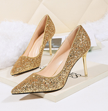 Glitter High-heels Fashion Evening Party Shoes