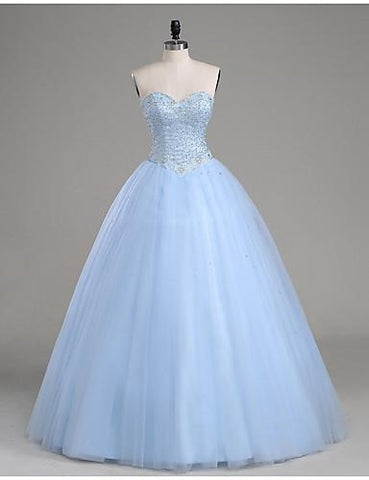 Modest Sweetheart Ball Gown Bodice Fashion Strapless Sexy New Style Quinceanera Dress JS602