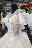 Gorgeous Ball Gown Big Wedding Dresses Princess Bridal Dress With SJSPRBJ5CLK