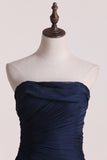 Prom Dresses A Line Elegant Chiffon With Ruffles Long Evening Dress