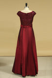 Prom Dresses A Line V Neck With Ruffles Floor-Length