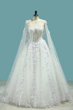 Hot Selling Wedding Dresses Lace Up With Appliques And Sequins And Bow Knot Off The Shoulder