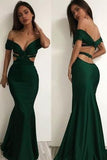 Off the shoulder Charming Long Charming Prom Dresses Evening Dress prom dresses JS856