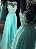 Real Beautiful Long Chiffon Prom Dresses Pretty High Low Zipper Back Evening Dresses JS925