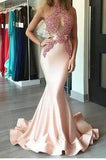 Mermaid Sexy Appliques Long Cheap Evening Dress Formal Women Dress prom dresses uk F68