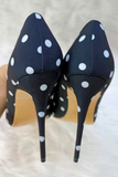 High-heels Polka Dot Pattern Fashion Women Party Shoes